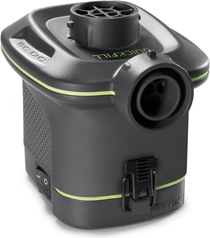 Ātra piepumpēšana ar bateriju pumpu