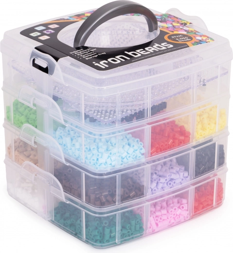 Praktisks organizators ar sakraujamām nodalījumu kārtām