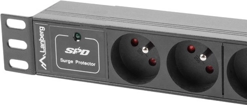 Robust metal construction for 10" rack