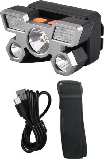 USB uzlāde un ilga darbība 5–10 stundas