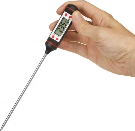 Pārskatāms LCD displejs un smalks solis 0,1 °C