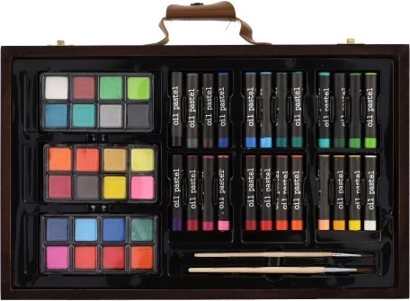 Pilns mākslas piederumu komplekts