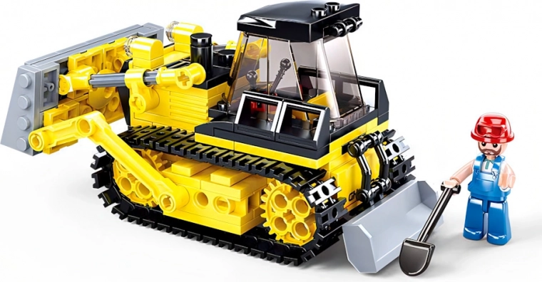 Būvnieka figūriņa dzīvai spēlei