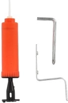 Bumba un pumpis komplektā