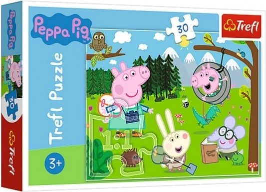 Puzles ar Peppa Pig motīvu