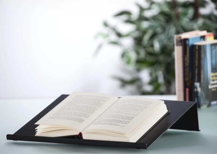 Multifunctional holder for book and tablet