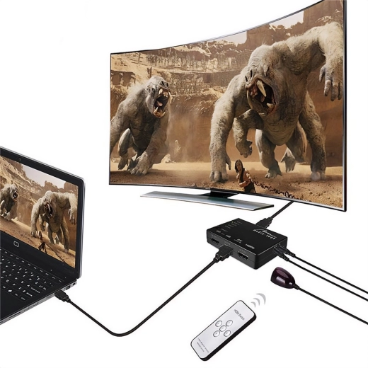 Remote control and easy Plug & Play