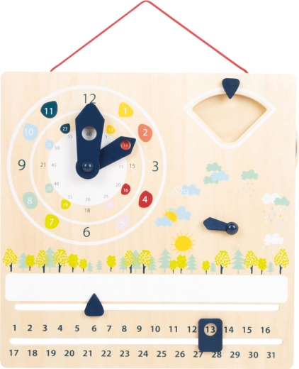 Viss vienā: laiks, laikapstākļi un datums