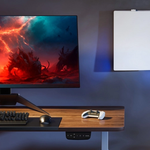 Vietas ietaupījums un tīrs gaming setup