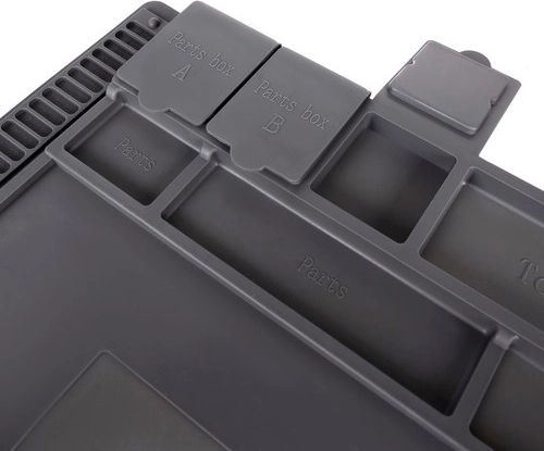 Magnētiskas nodalījumu kabatas skrūvēm un sīkām detaļām