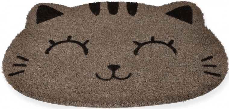 Rotalīgs kaķa dizains mājīgam ieejas zonai