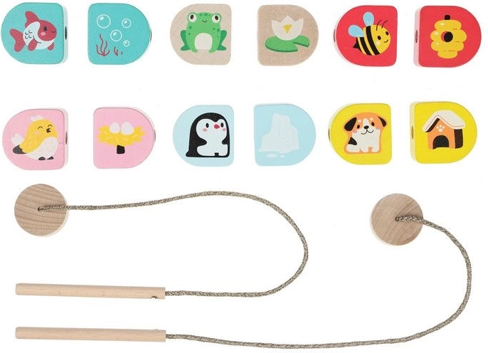 Mācīšanās caur spēli: atrodiet pārus dzīvnieks + mājvieta