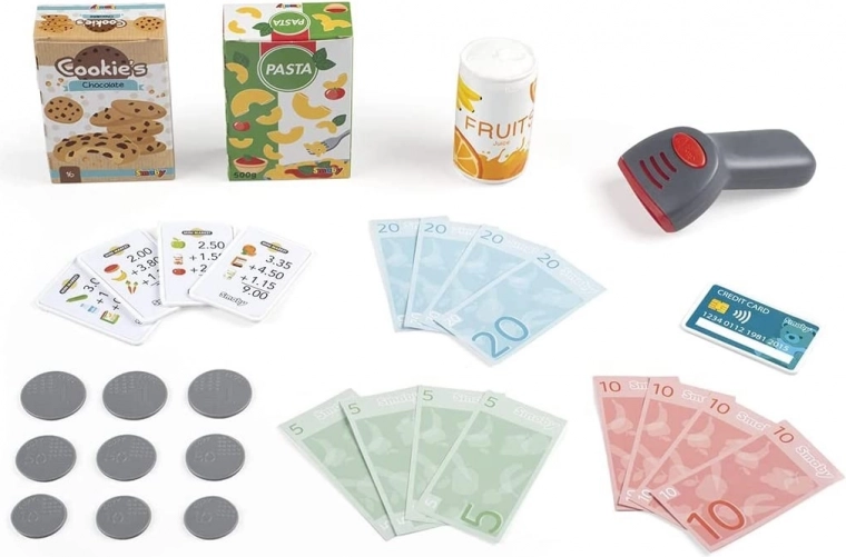 Bagātīgs 30 aksesuāru komplekts veikala spēlei