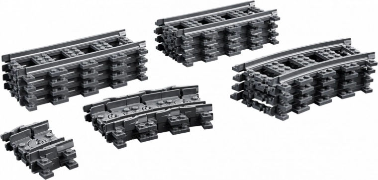 Saderīgs ar LEGO City vilcieniem