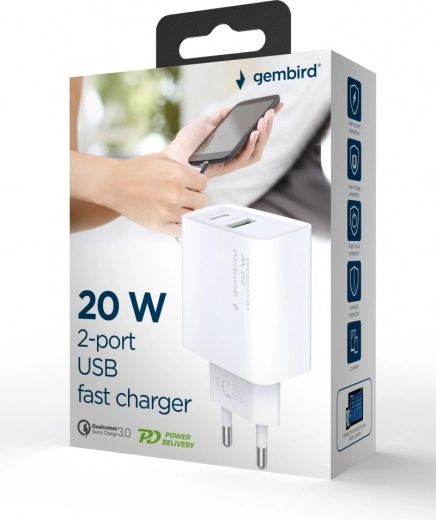 USB PD un QC 3.0 atbalsts
