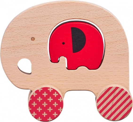 2-in-1: pull-along toy and shape insert