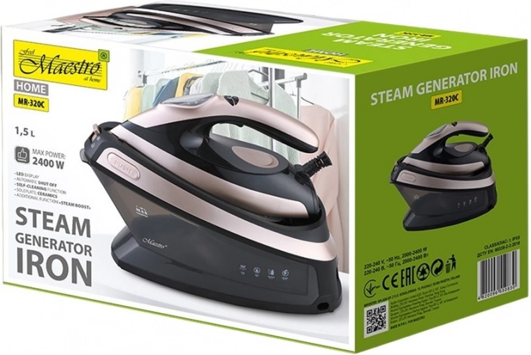 Powerful steam and quick start
