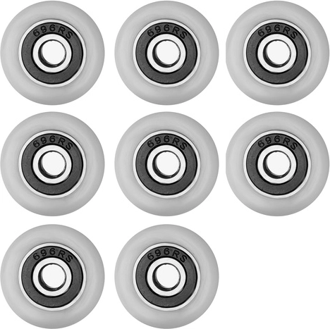 Klusā un vienmērīgā durvju slīdēšana