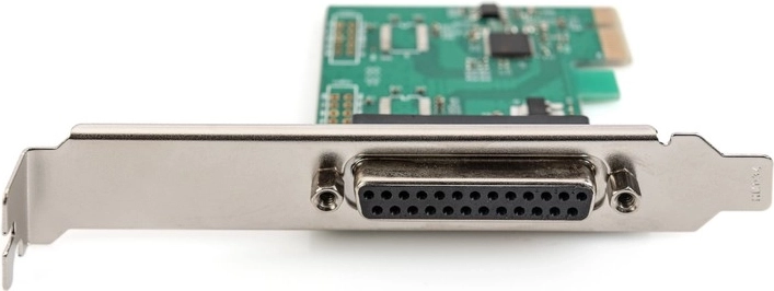 Fast parallel port via PCIe