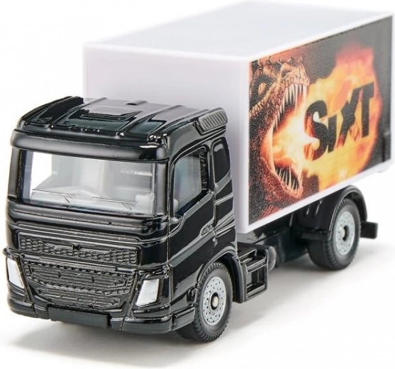 Pievilcīgs “Sixt” pūķa dizains