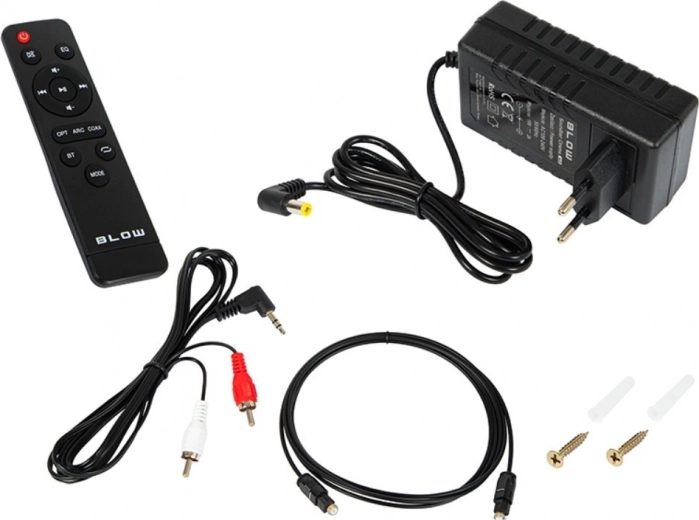 Pilns piederumu komplekts un vienkārša uzstādīšana