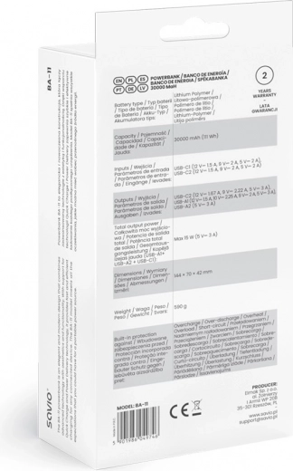 Ātrā uzlāde ar PD un QC līdz 20 W