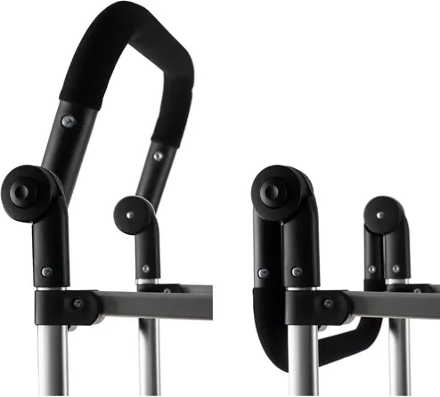 Saliekams rāmis un augstumā regulējams rokturis