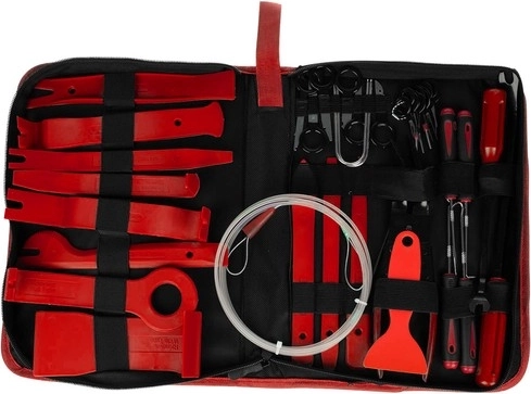 Pilns 40 daļu komplekts izturīgā futrālī