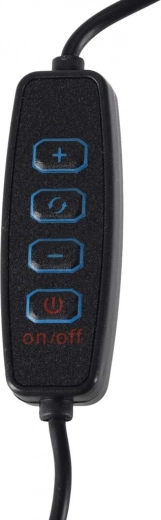 Spilgtuma un krāsu temperatūras vadība rokas stiepiena attālumā