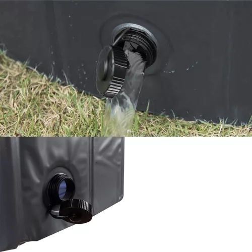 Ātra ūdens nolaišana, pateicoties vārstam