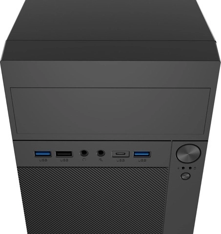 Ātrs USB‑C un bagātīgs priekšējais panelis