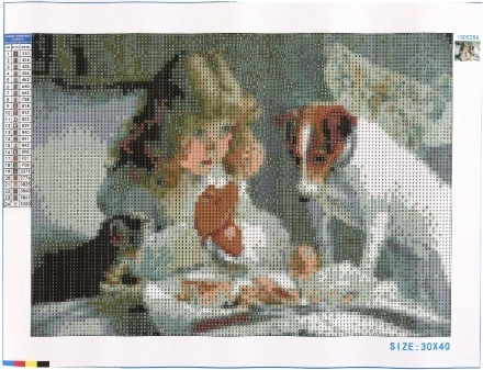 Dekoratīvs motīvs 30 × 40 cm