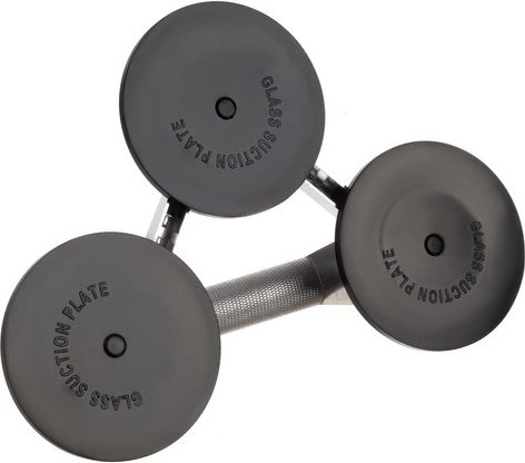 Sviras fiksācija un 120 mm gumijas šķīvji