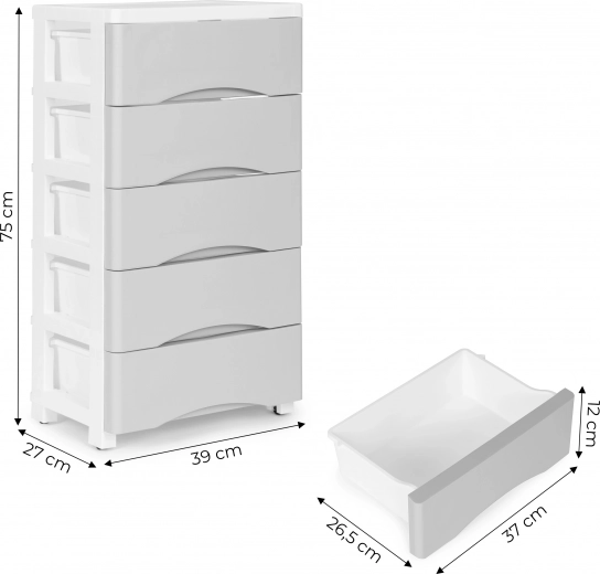 Safe drawers with stops
