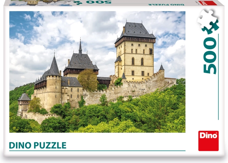 Iconic motif of Karlštejn Castle
