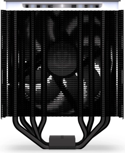 Četri direct‑touch heatpipe un asimetrisks radiators