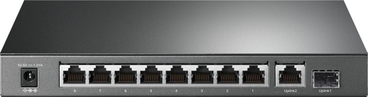 Gigabitu savienojamība un SFP uplink