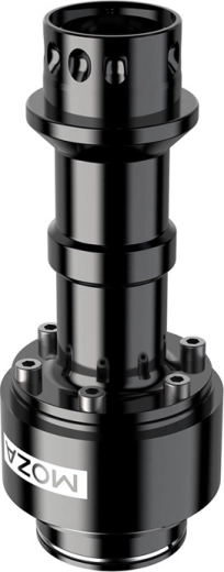 Fully retained MOZA quick-release system