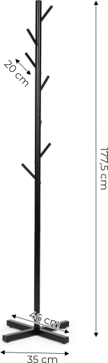 7 āķi apģērba piekāršanai