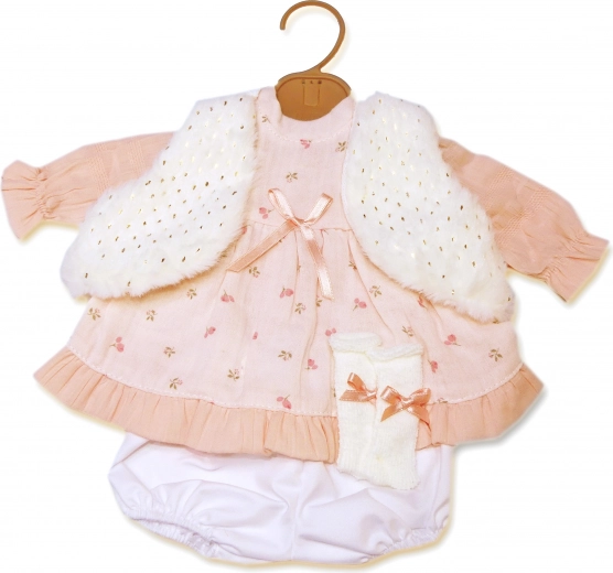 Burvīgs 4 daļu komplekts lellēm 42 cm