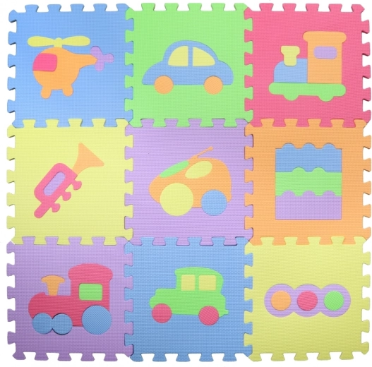 Mīksta un droša rotaļu virsma