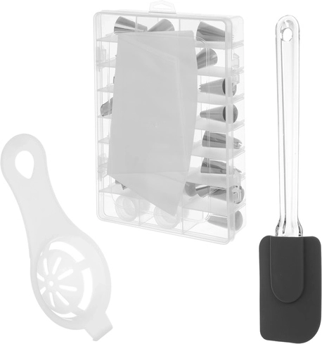 Bagātīgs aprīkojums cepšanai un dekorēšanai