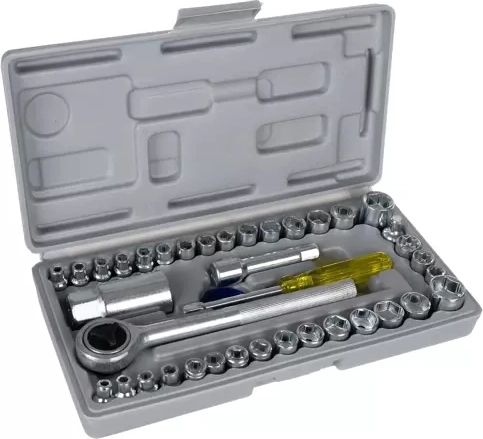 kompakts koferis ar pārskatāmu organizāciju