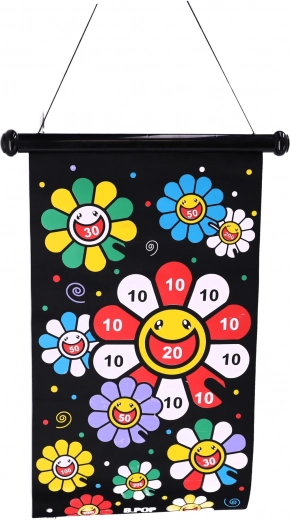 Krāsains ziedu dizains