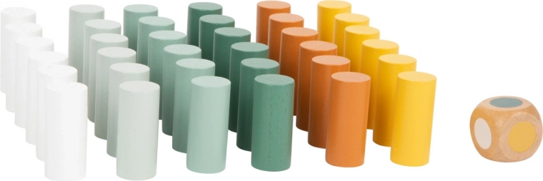 Krāsainais kauliņš nosaka spēles tempu