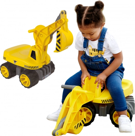 Pilnībā funkcionāls ekskavatora strēlis