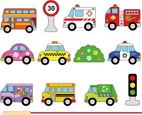 Droši koka gabaliņi un košas krāsas