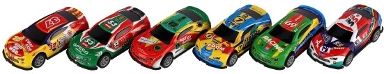 Vivid colors and racing graphics