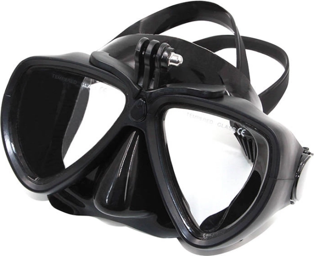 Detachable action camera mount