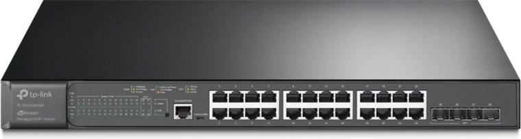 4× 10G SFP+ zibensātriem uplinkiem